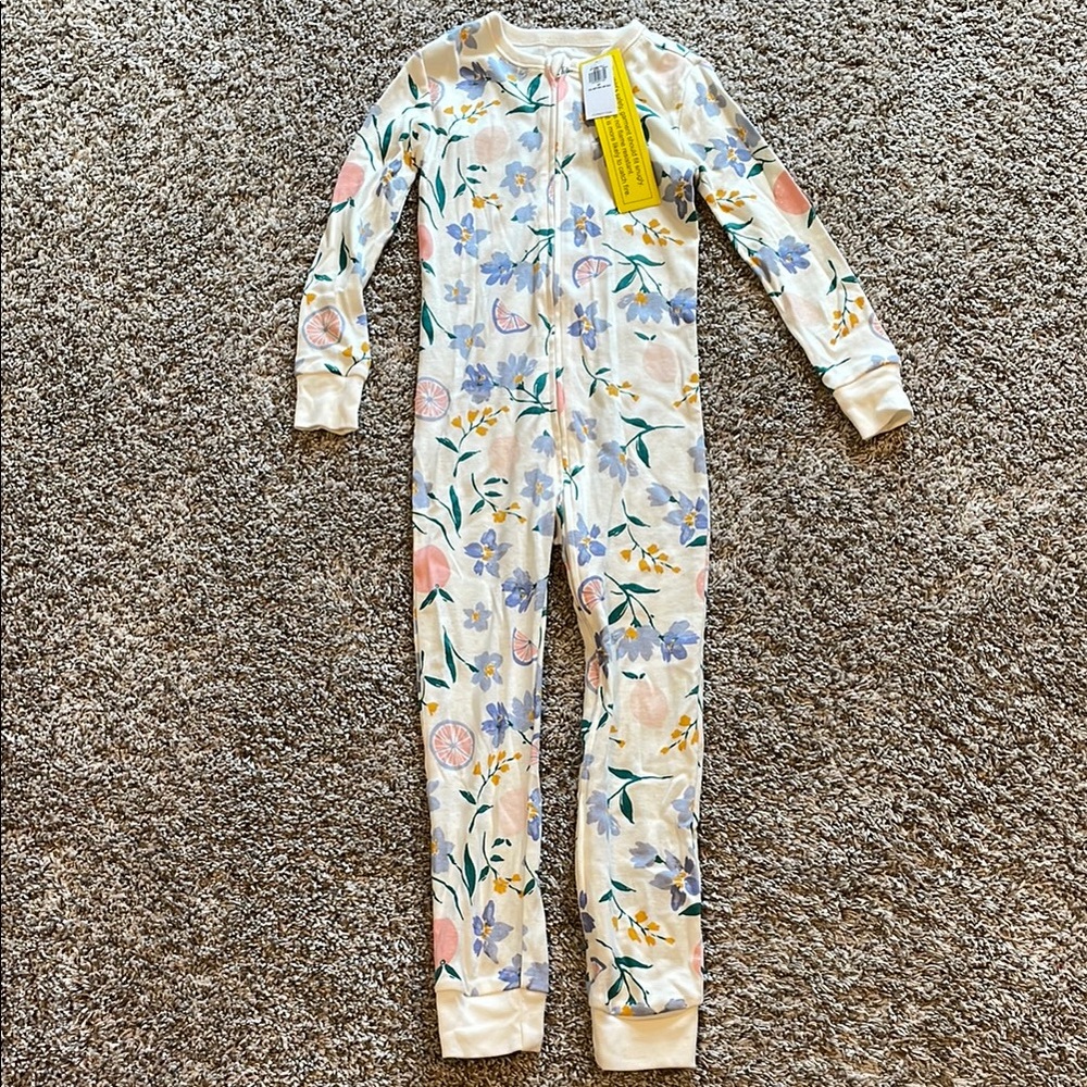 Floral Old Navy One Piece Pajama (New)